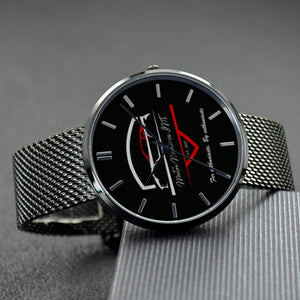 30 Meters Waterproof Quartz Fashion Watch With Casual Stainless Steel Band