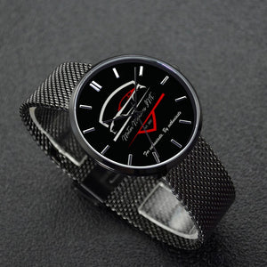 30 Meters Waterproof Quartz Fashion Watch With Casual Stainless Steel Band