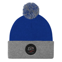 MMI logo Pom Pom Knit beanie