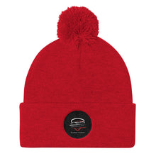 MMI logo Pom Pom Knit beanie