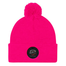 MMI logo Pom Pom Knit beanie